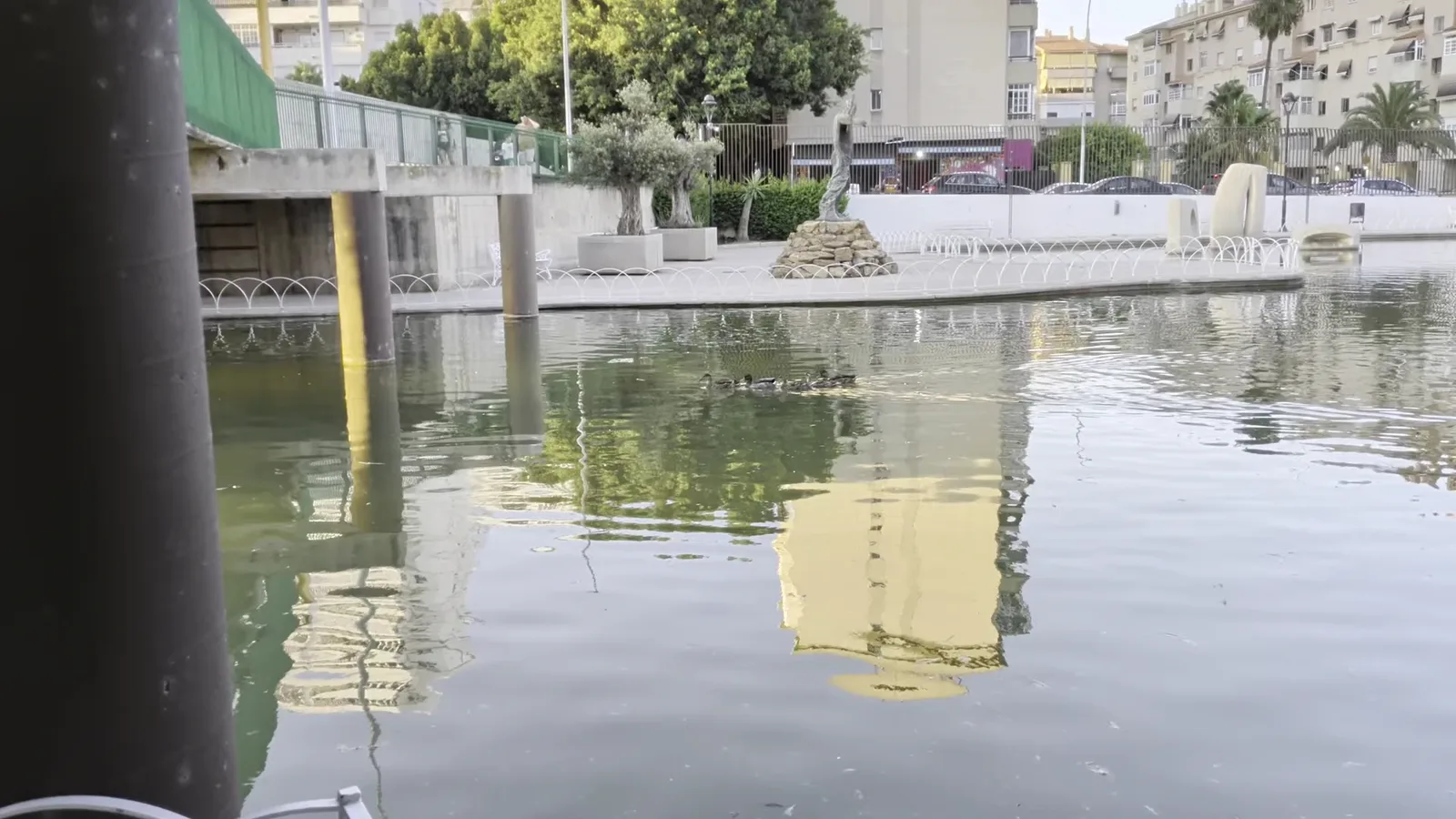 Main view at Parque del Oeste Malaga — travel photo