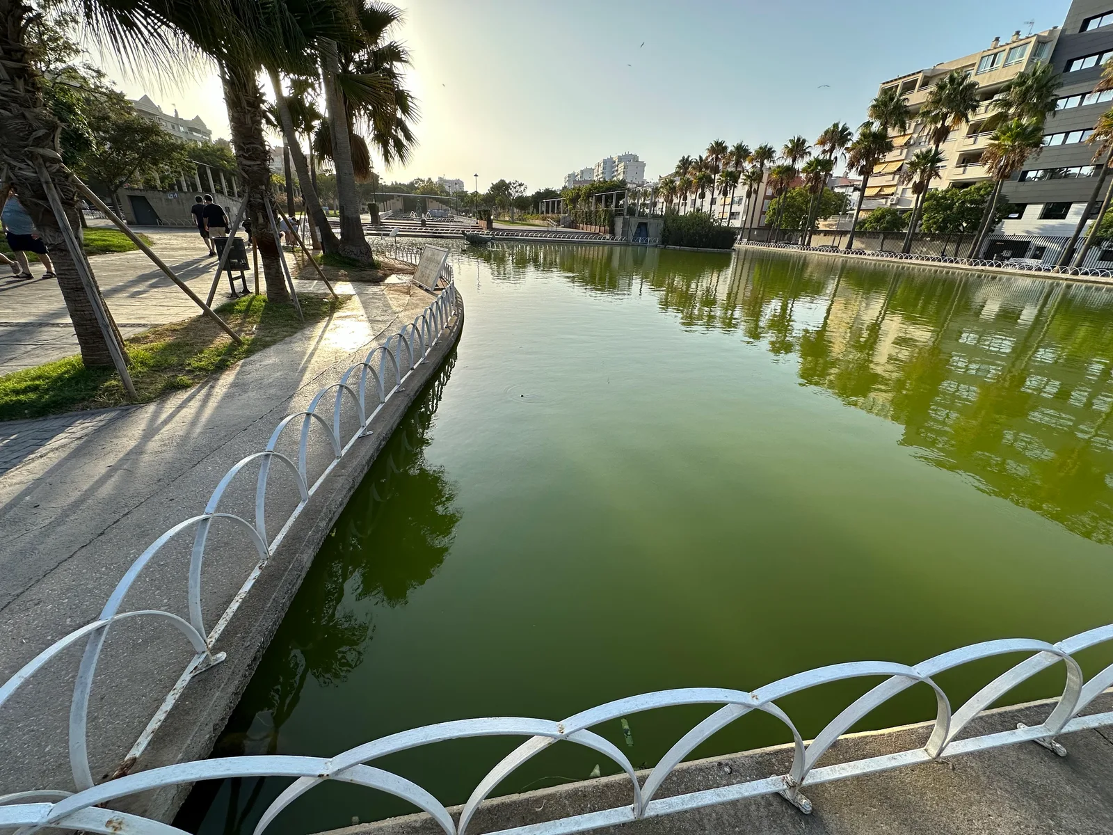Details at Parque del Oeste Malaga — travel photo