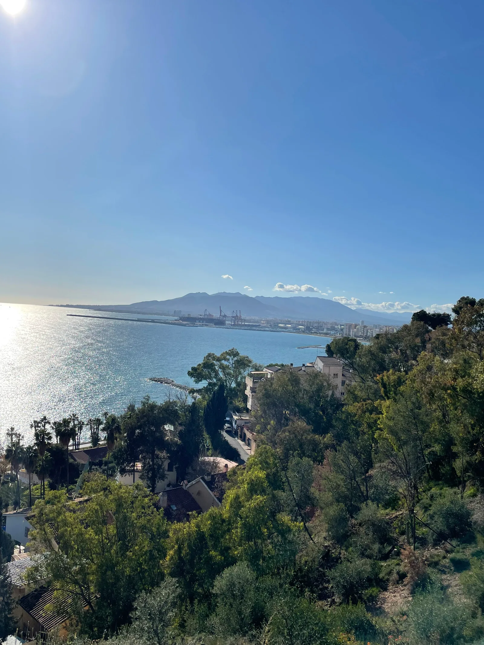 Main view at Parque Forestal El Morlaco Malaga — travel photo