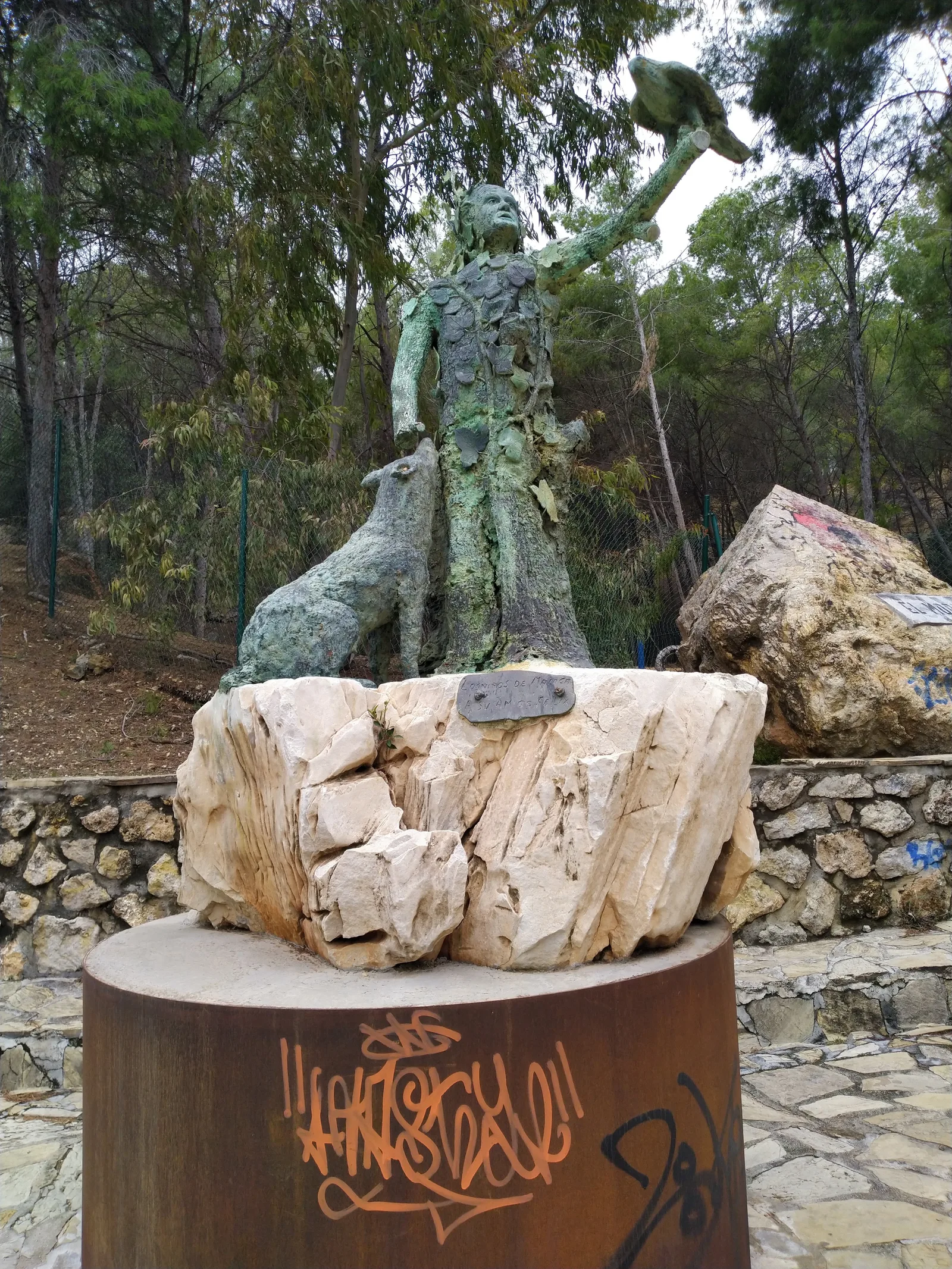 Details at Parque Forestal El Morlaco Malaga — travel photo