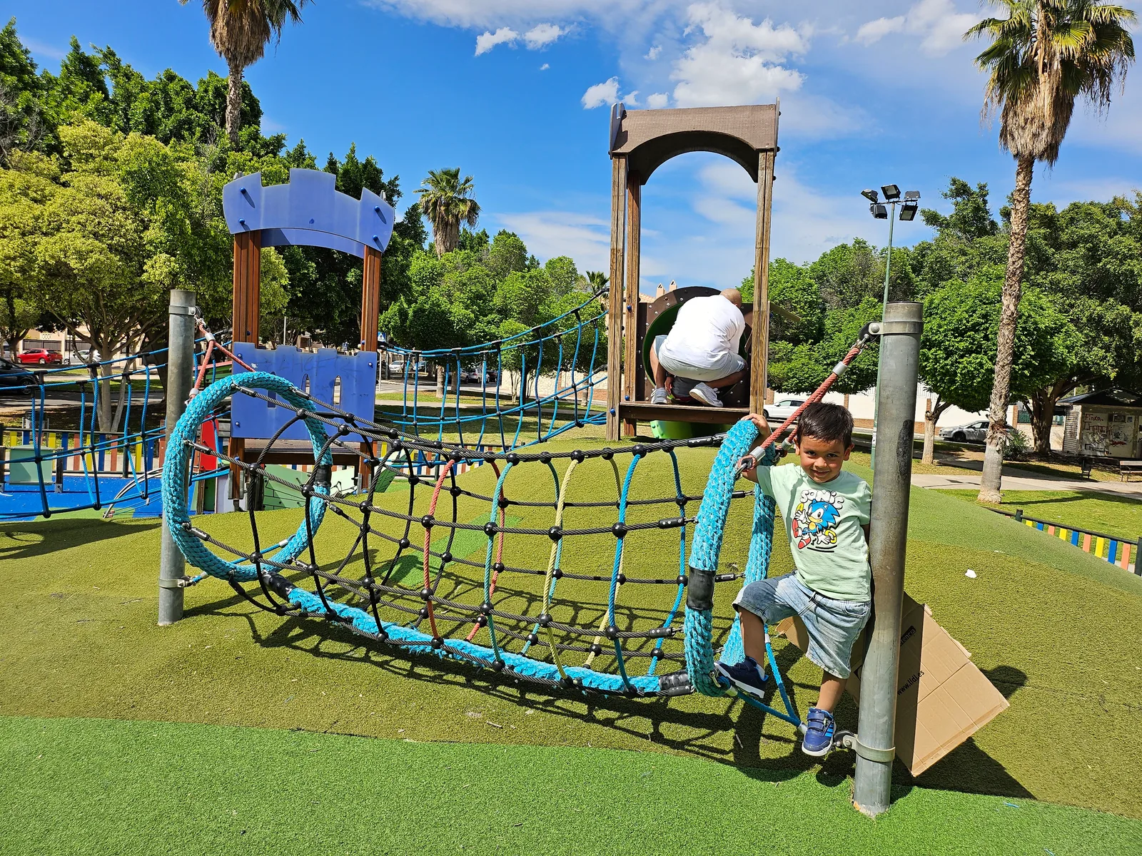 Interior at Parque la isla del tesoro Malaga — travel photo