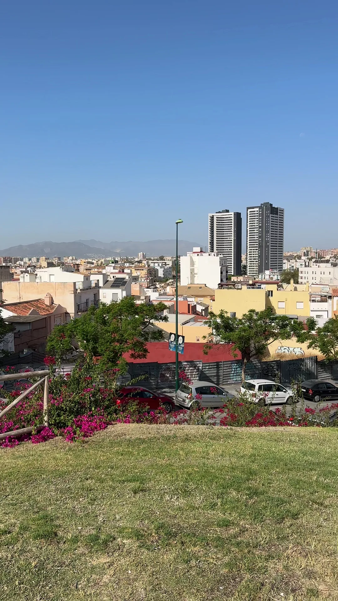 Main view at Parque San Miguel Malaga — travel photo