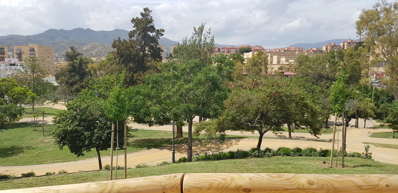 Details at Parque San Miguel Malaga — travel photo