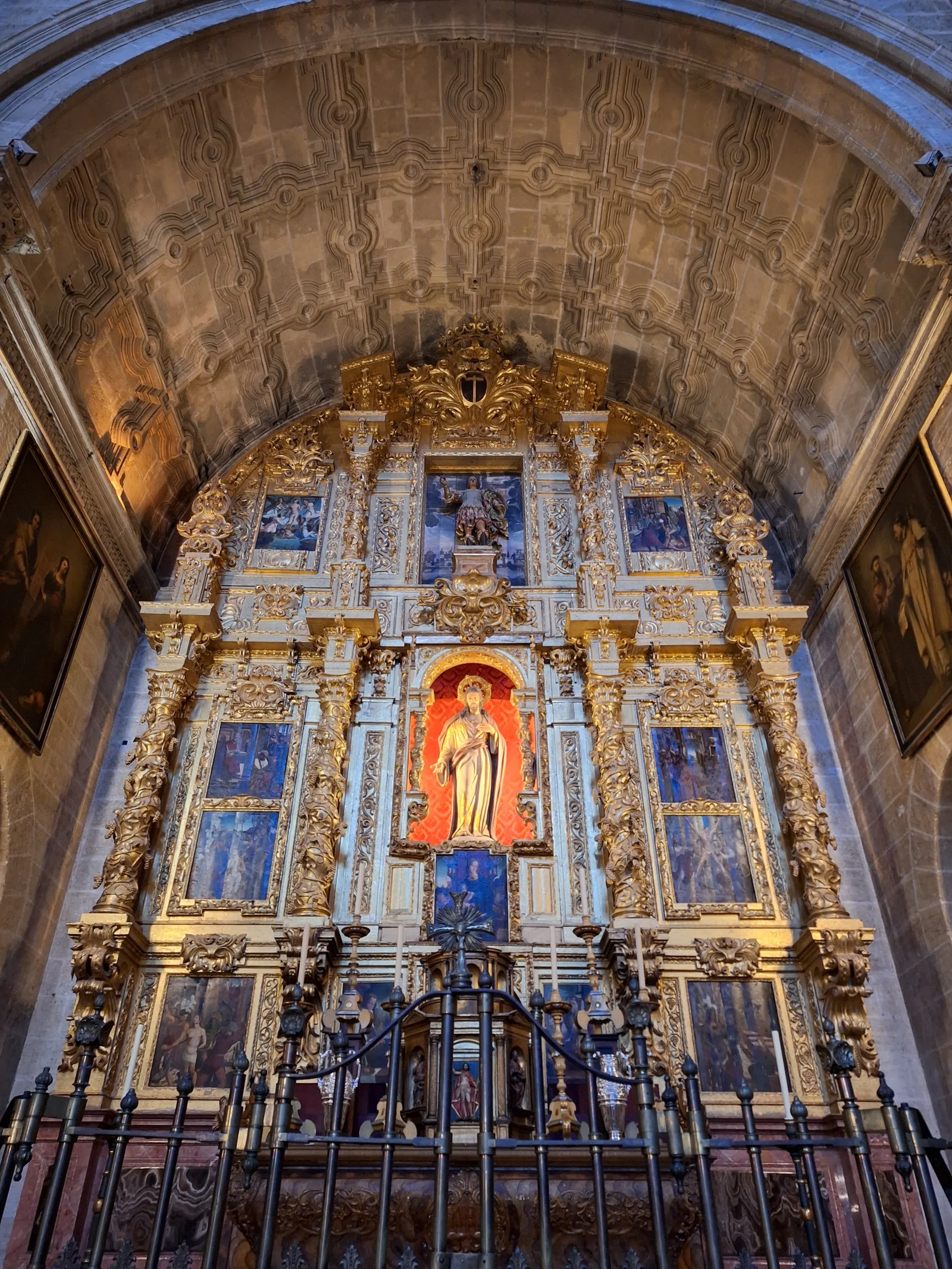 Main view at Santa Iglesia Catedral Basílica de la Encarnación de Málaga Malaga — travel photo
