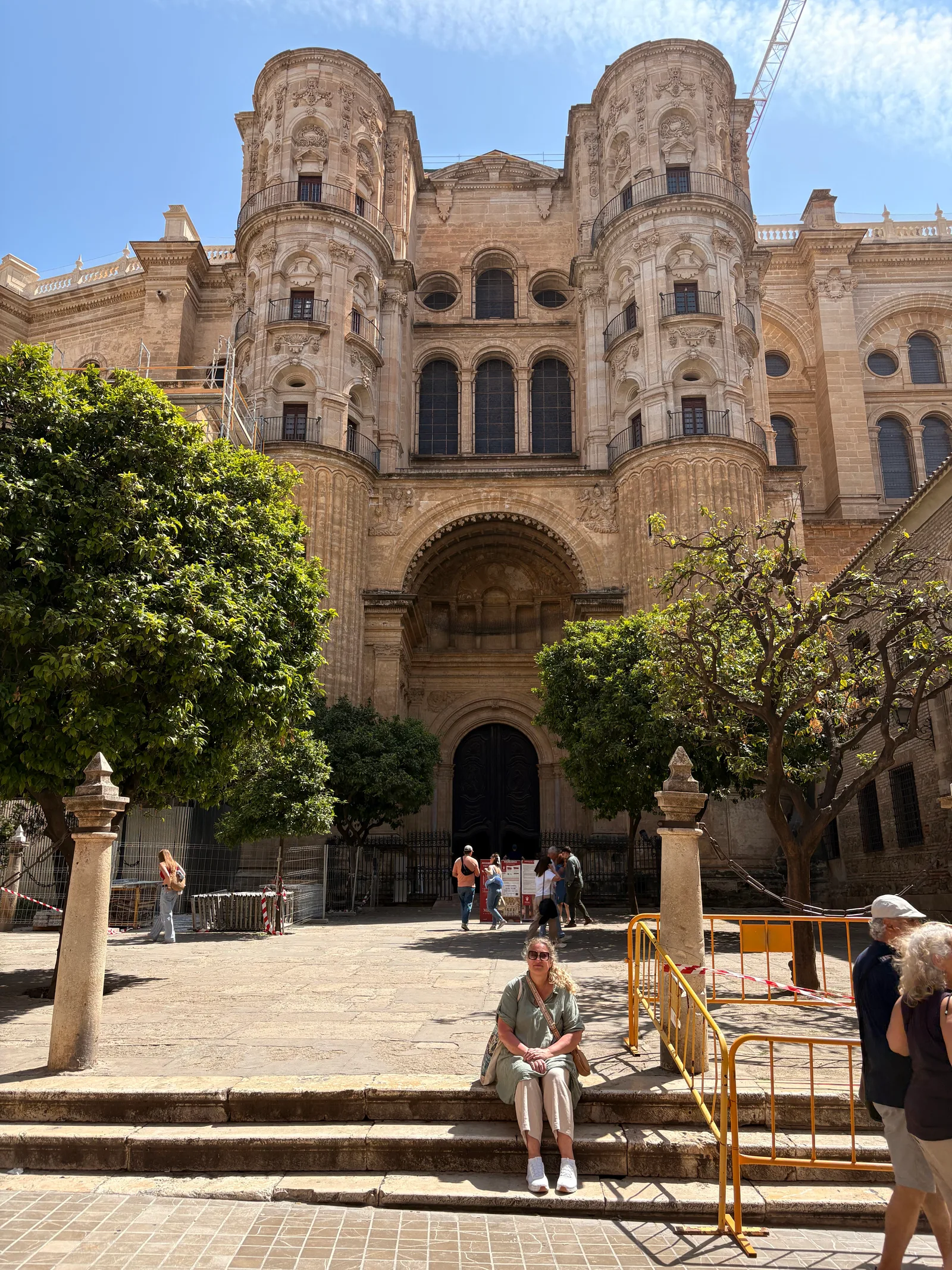 Atmosphere at Santa Iglesia Catedral Basílica de la Encarnación de Málaga Malaga — travel photo