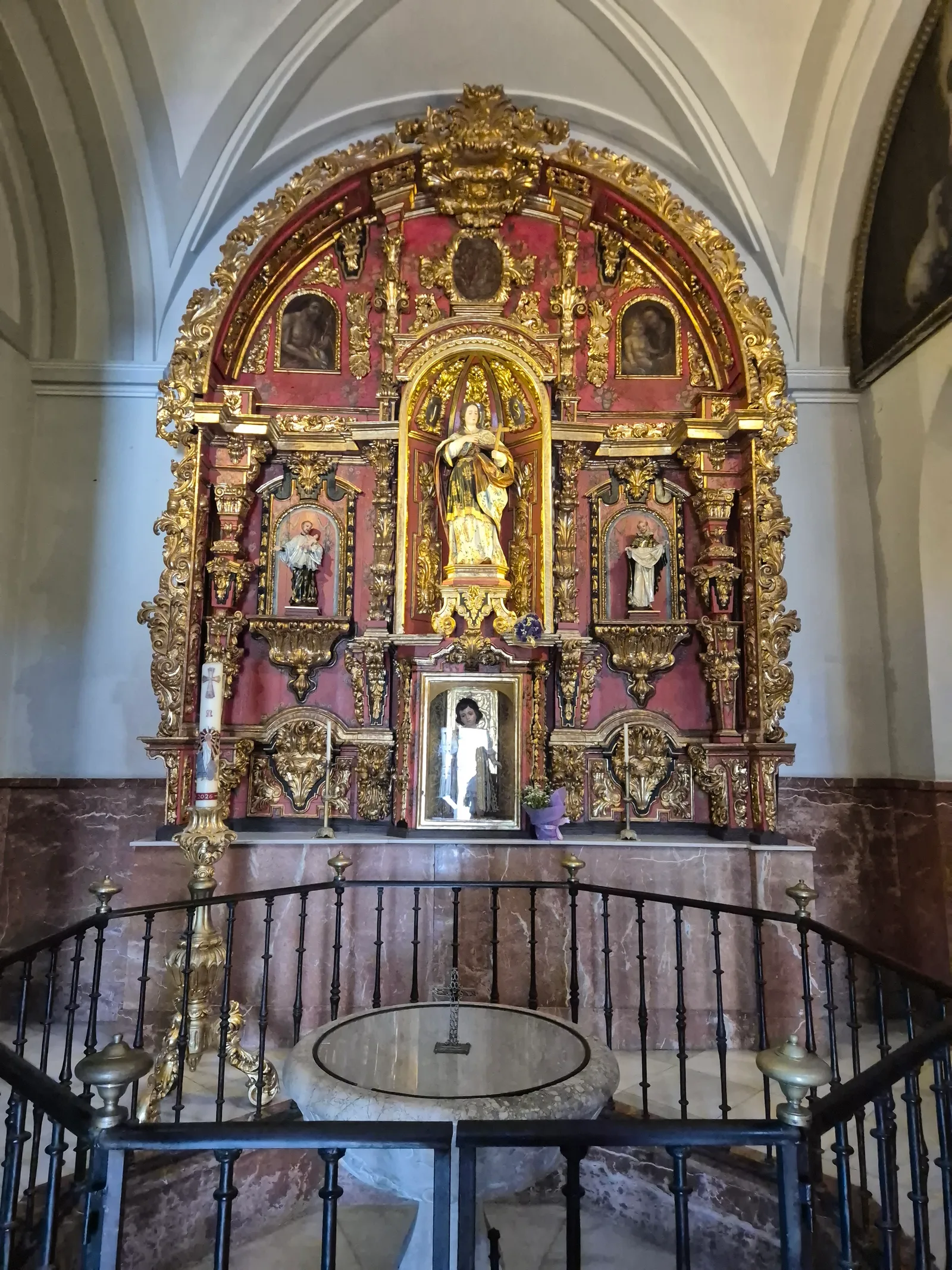 Main view at Santuario de la Victoria Malaga — travel photo