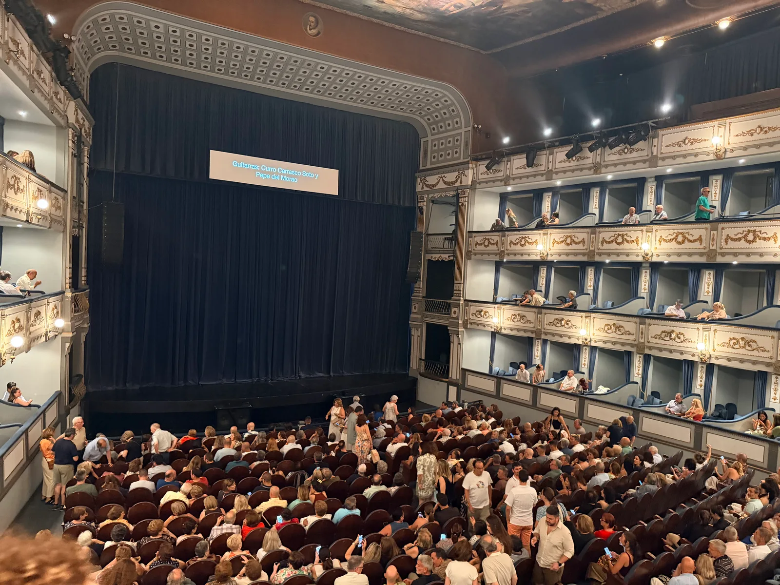 Details at Teatro Cervantes Malaga — travel photo