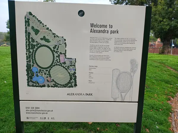 Details at Alexandra Park Manchester — travel photo