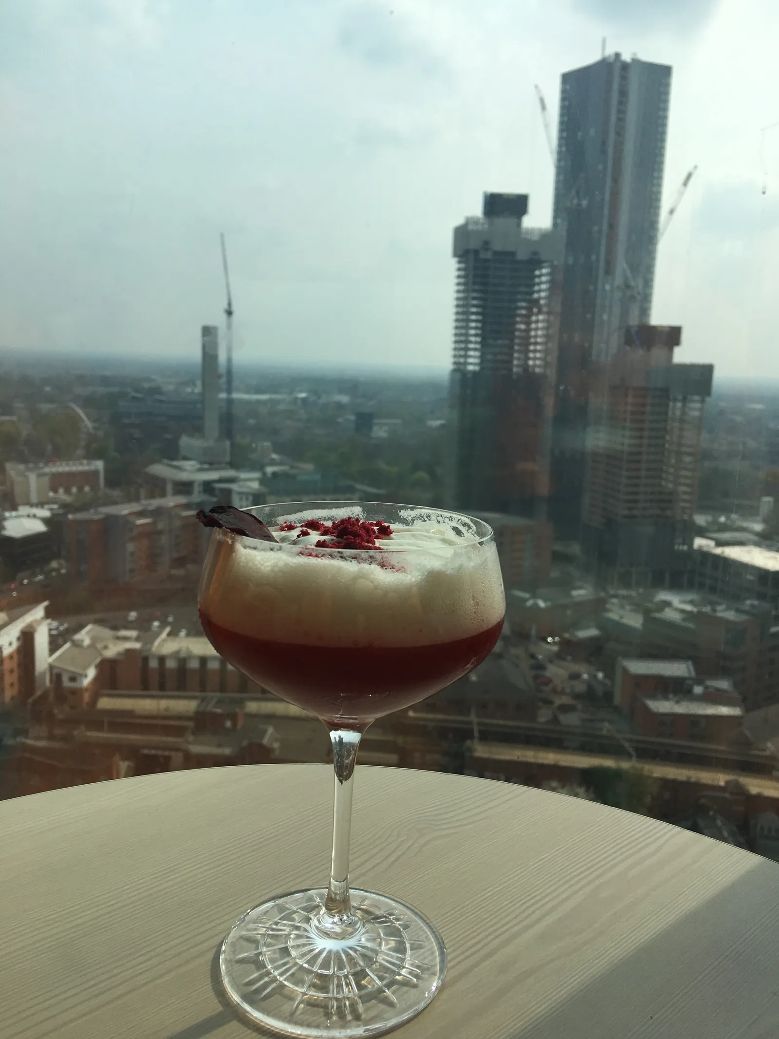 Details at Beetham Tower Manchester — travel photo