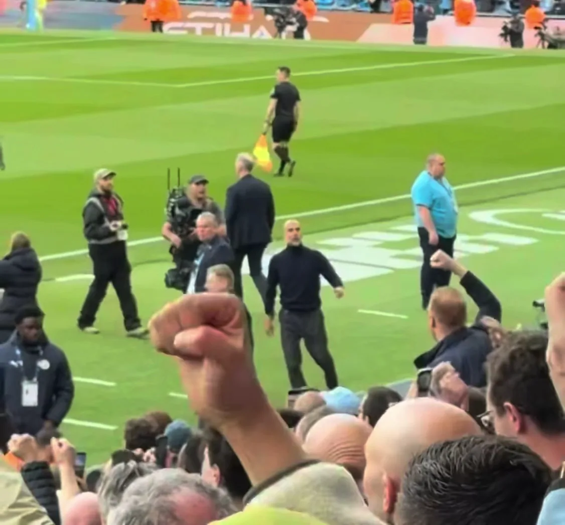 Interior at Etihad Stadium Manchester — travel photo