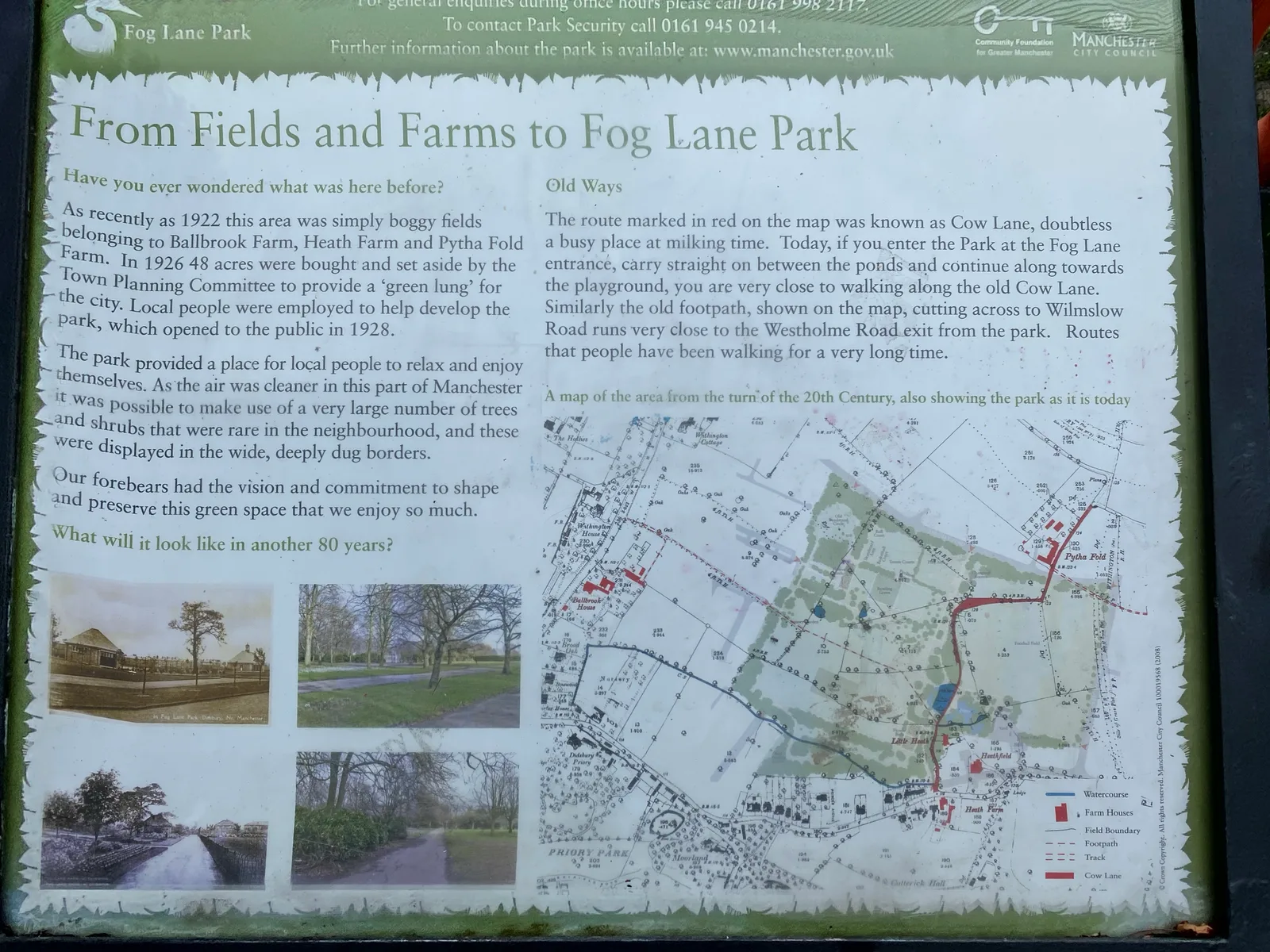 Interior at Fog Lane Park Manchester — travel photo