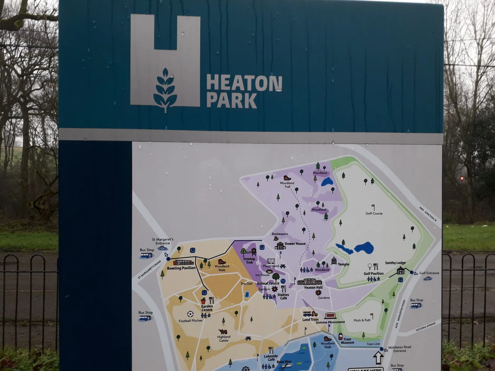 Interior at Heaton Park Manchester — travel photo