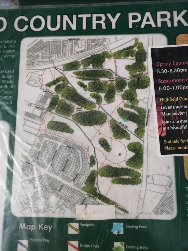 Details at Highfield Country Park Manchester — travel photo