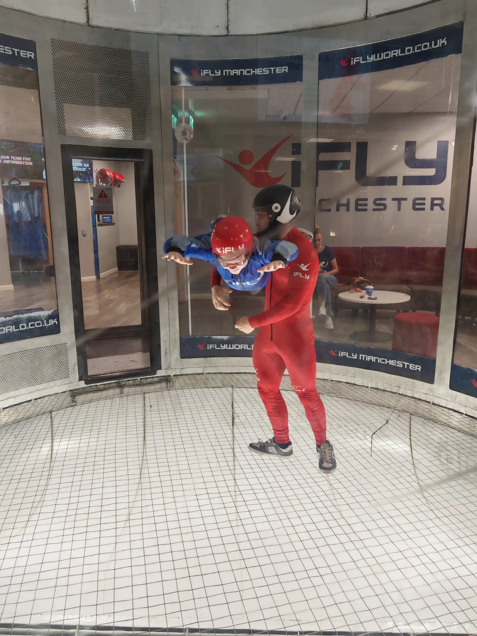 Interior at iFLY Manchester Indoor Skydiving Manchester — travel photo