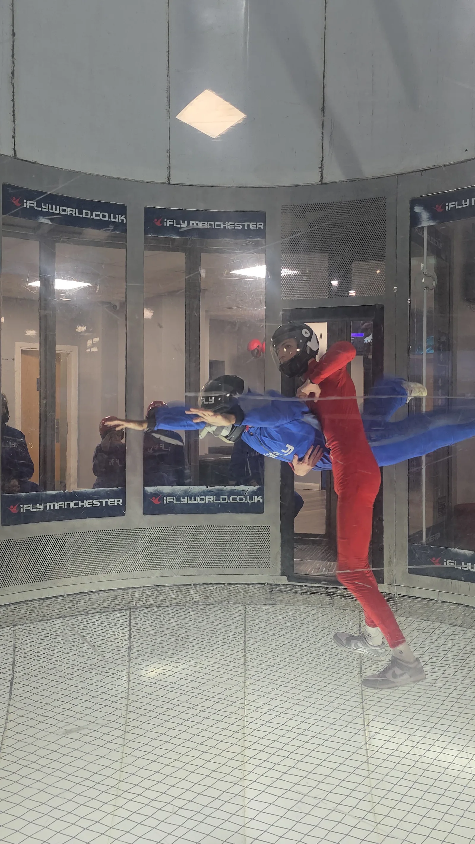 Atmosphere at iFLY Manchester Indoor Skydiving Manchester — travel photo