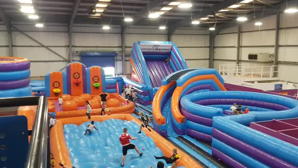 Interior at Inflata Nation Inflatable Theme Park Manchester Manchester — travel photo
