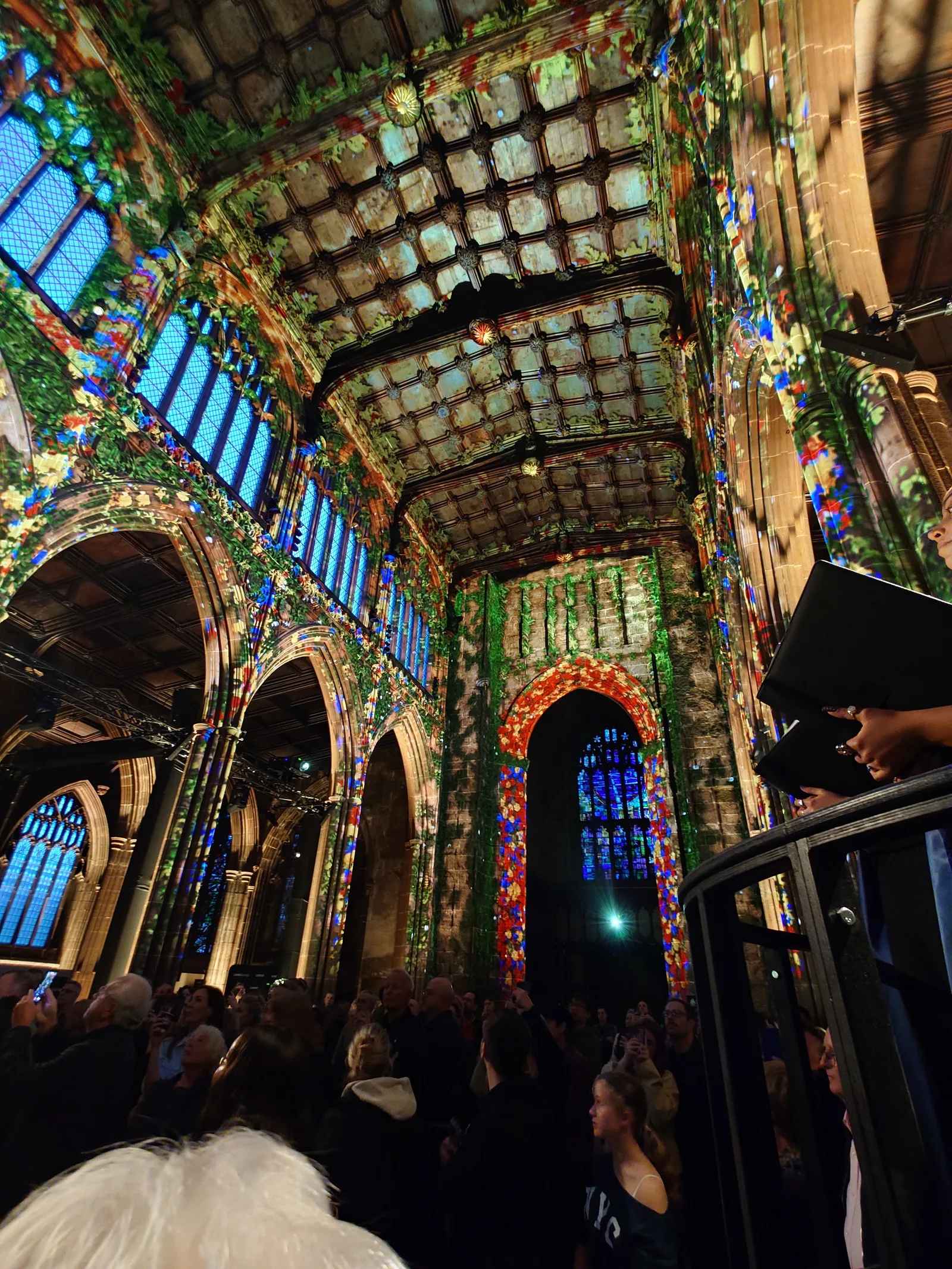 Interior at Luminiscence Manchester - The 360 Immersive Show Manchester — travel photo