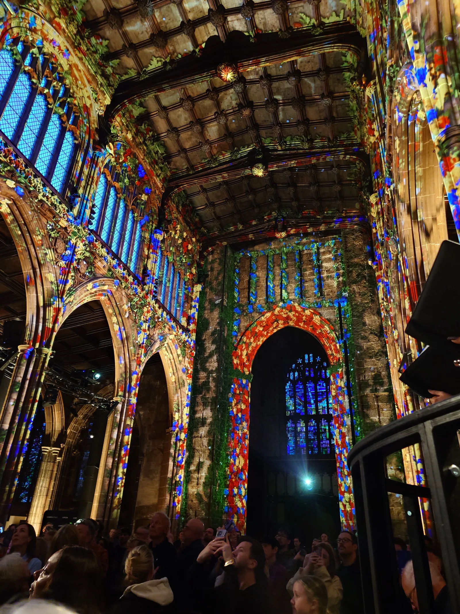 Details at Luminiscence Manchester - The 360 Immersive Show Manchester — travel photo