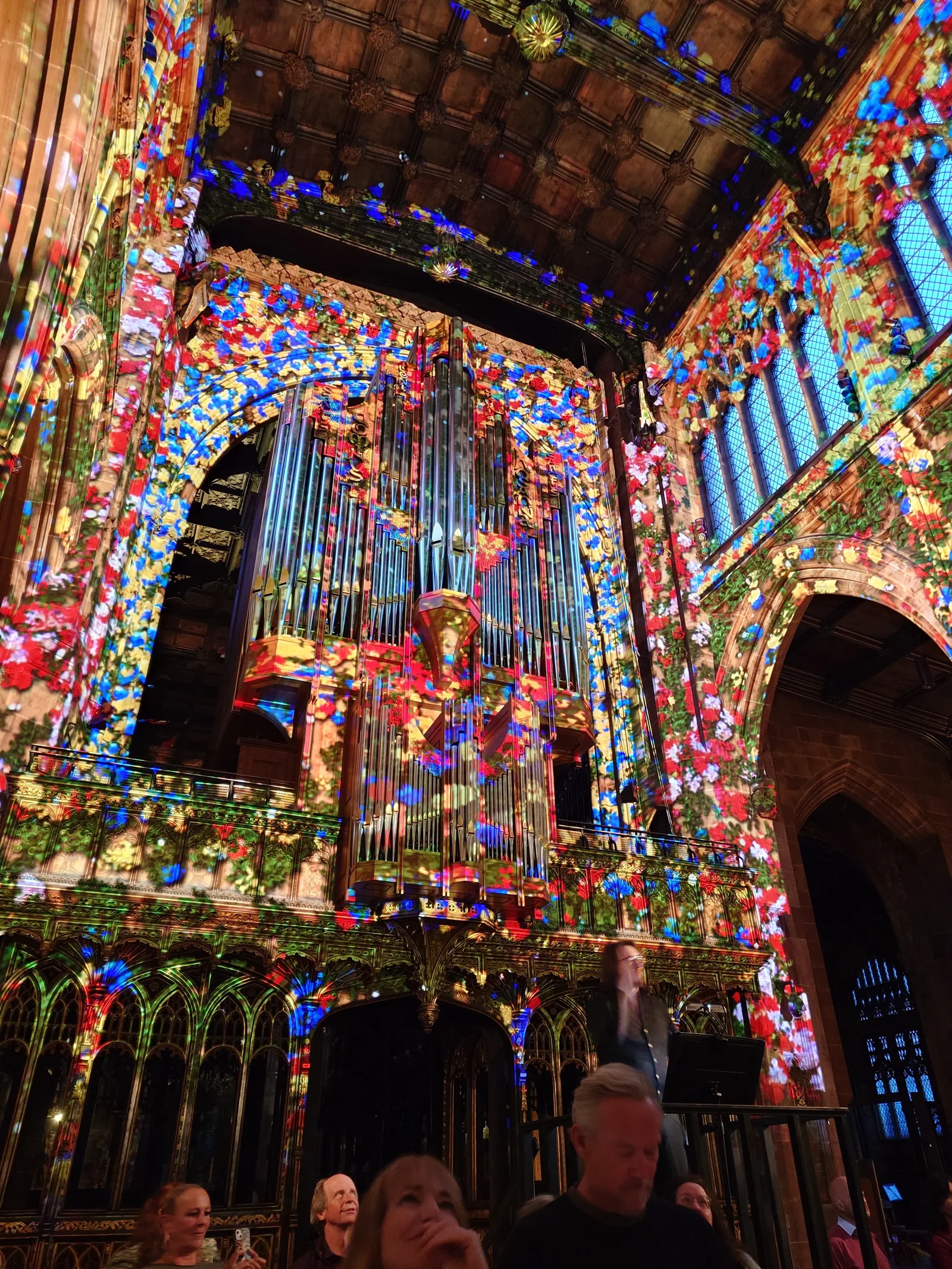 Atmosphere at Luminiscence Manchester - The 360 Immersive Show Manchester — travel photo