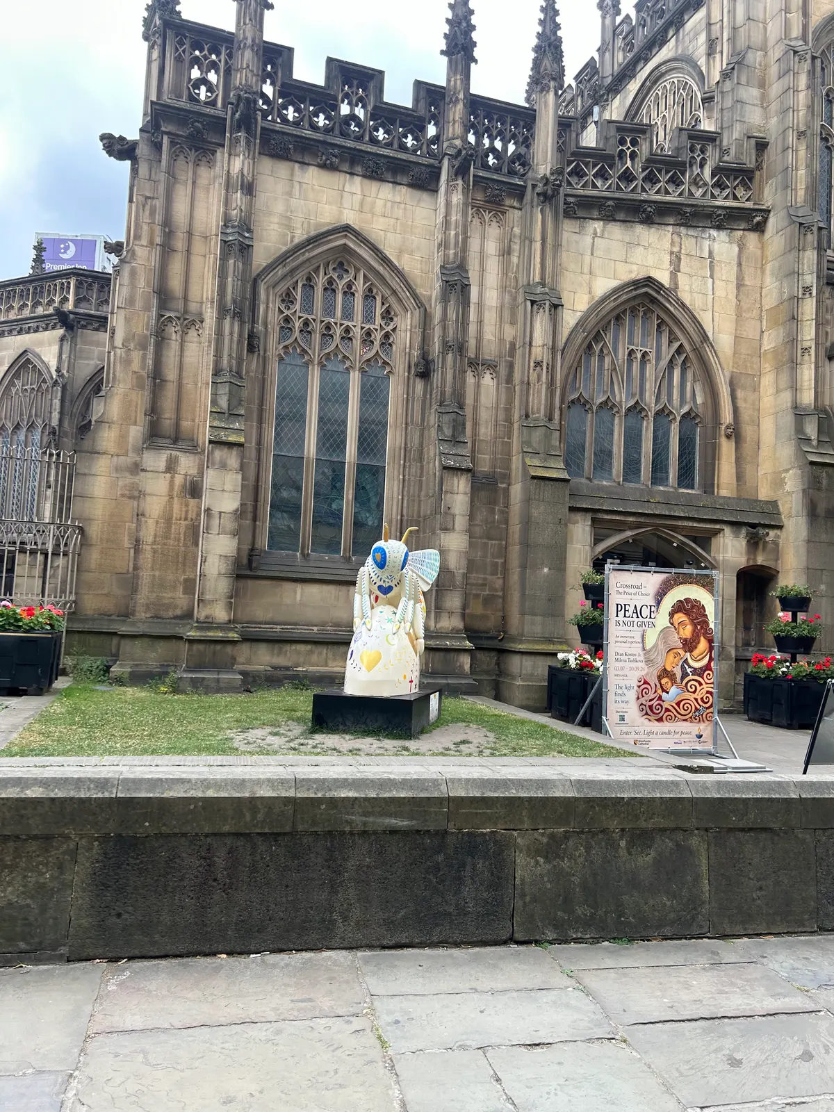 Main view at Manchester Cathedral Manchester — travel photo