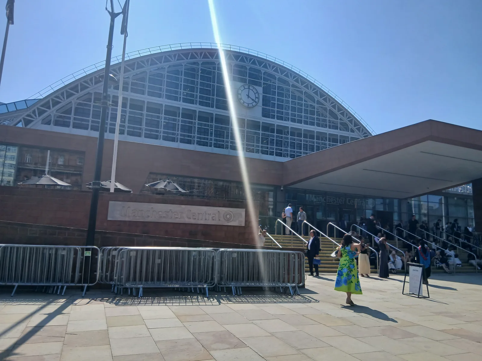 Details at Manchester Central Convention Complex Manchester — travel photo