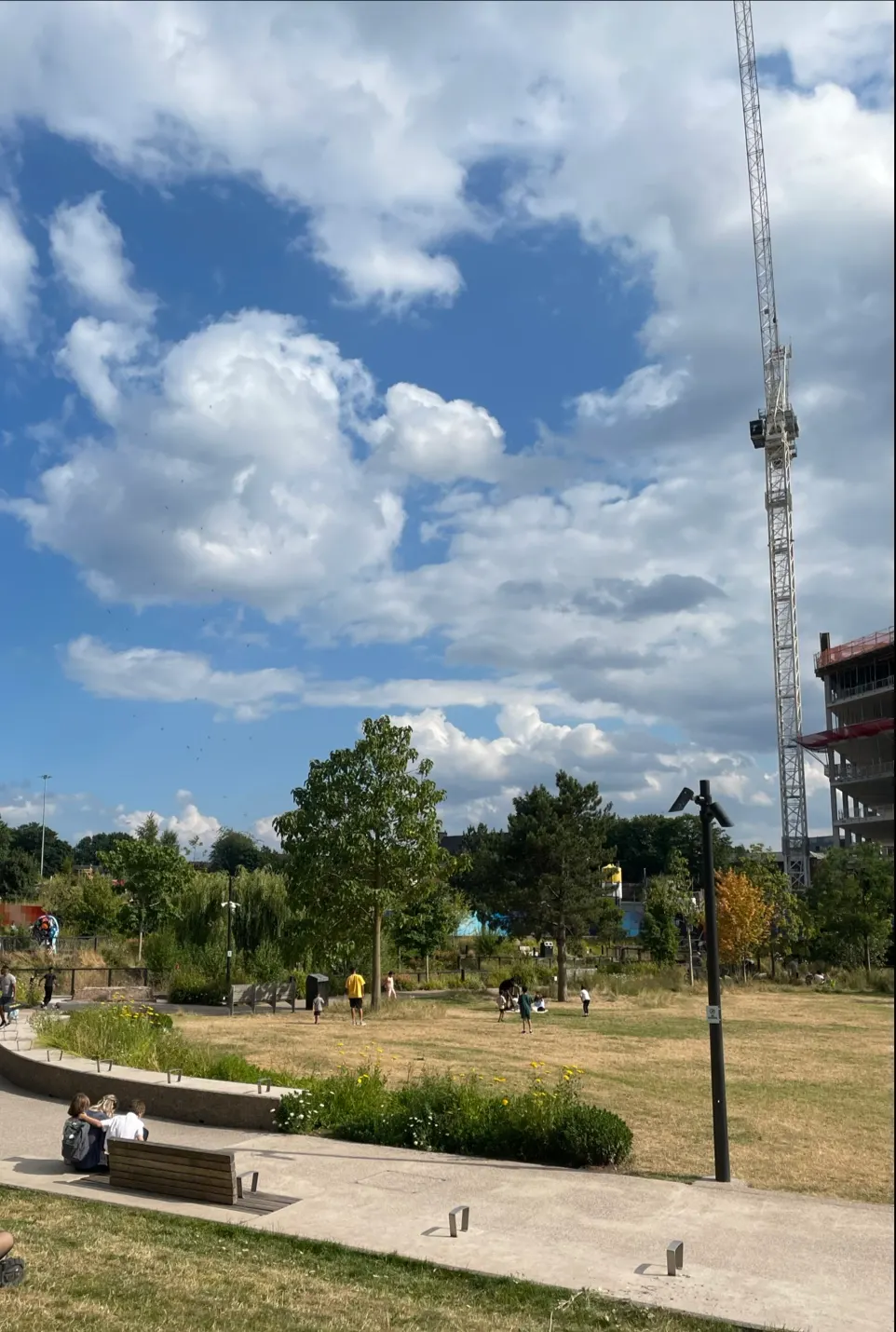 Main view at Mayfield Park Manchester — travel photo
