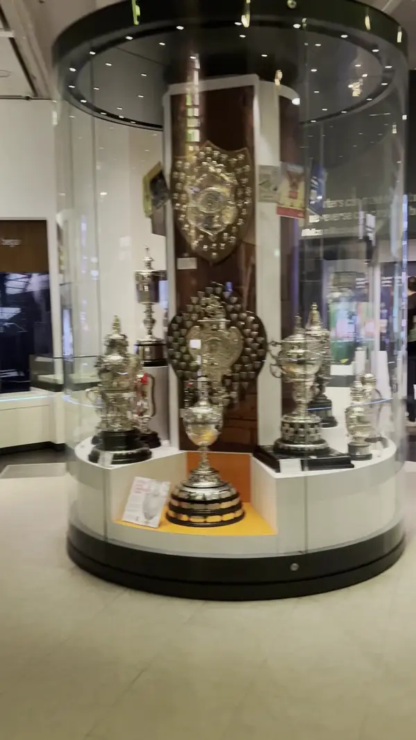 Interior at National Football Museum Manchester — travel photo