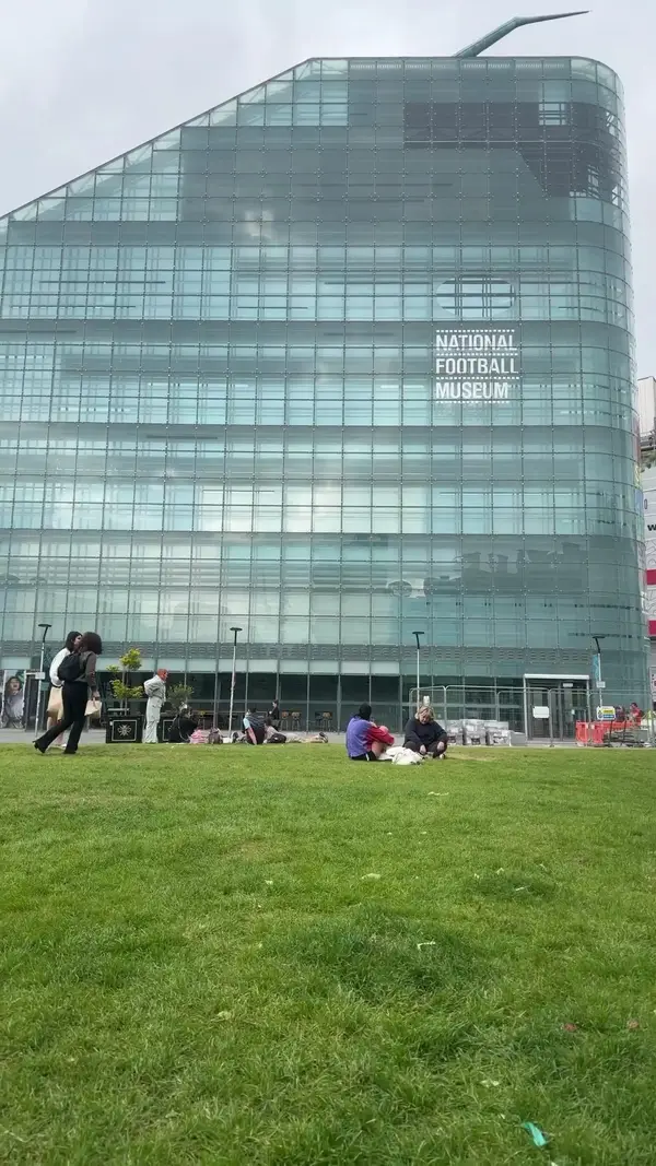 Details at National Football Museum Manchester — travel photo