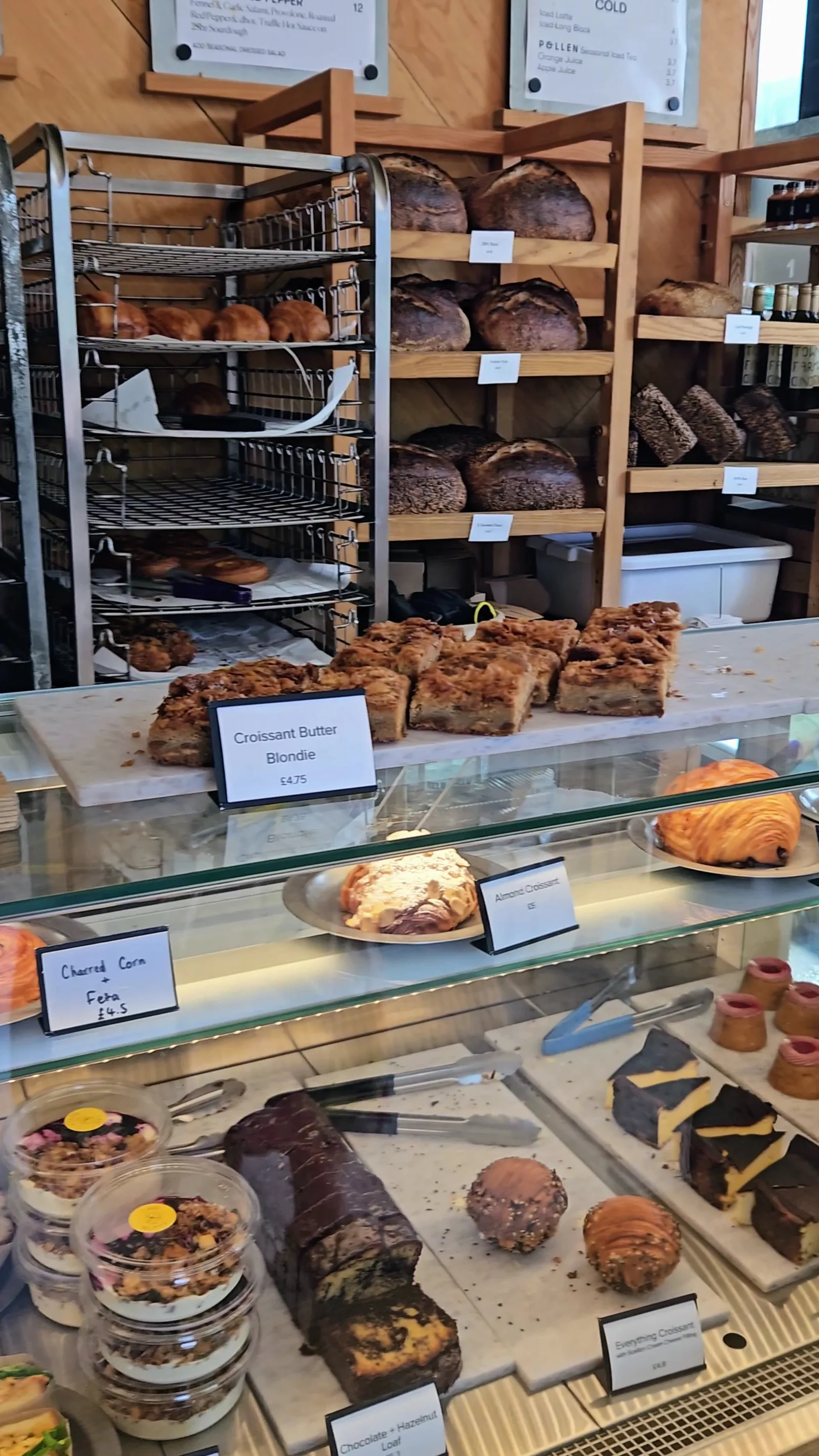 Main view at Pollen Bakery Manchester — travel photo