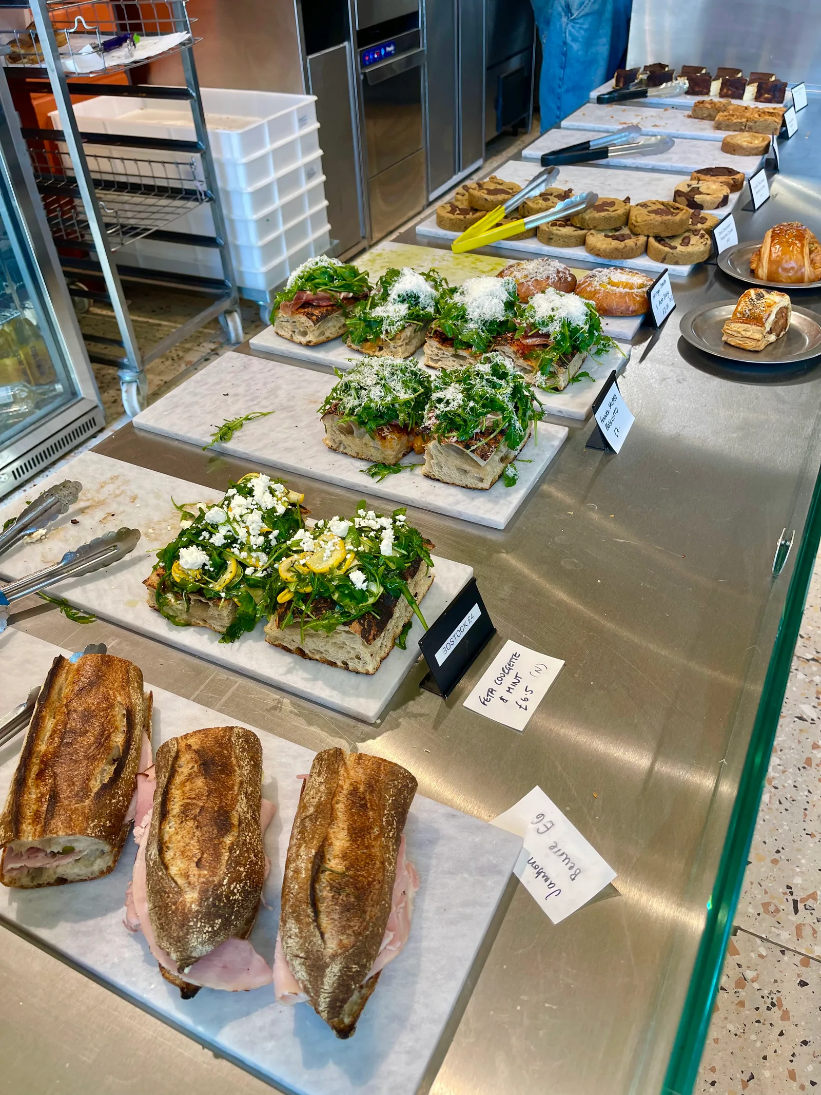 Details at Pollen Bakery Manchester — travel photo