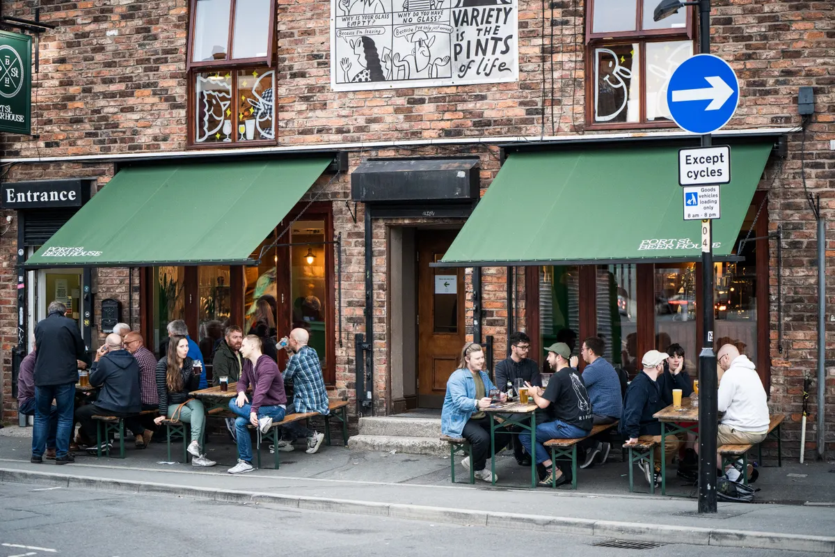 Main view at Port Street Beer House Manchester — travel photo