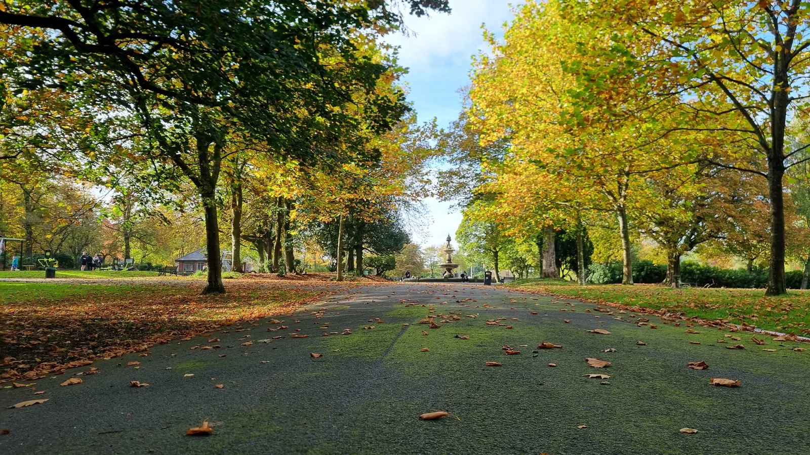 Main view at Queen's Park Manchester — travel photo