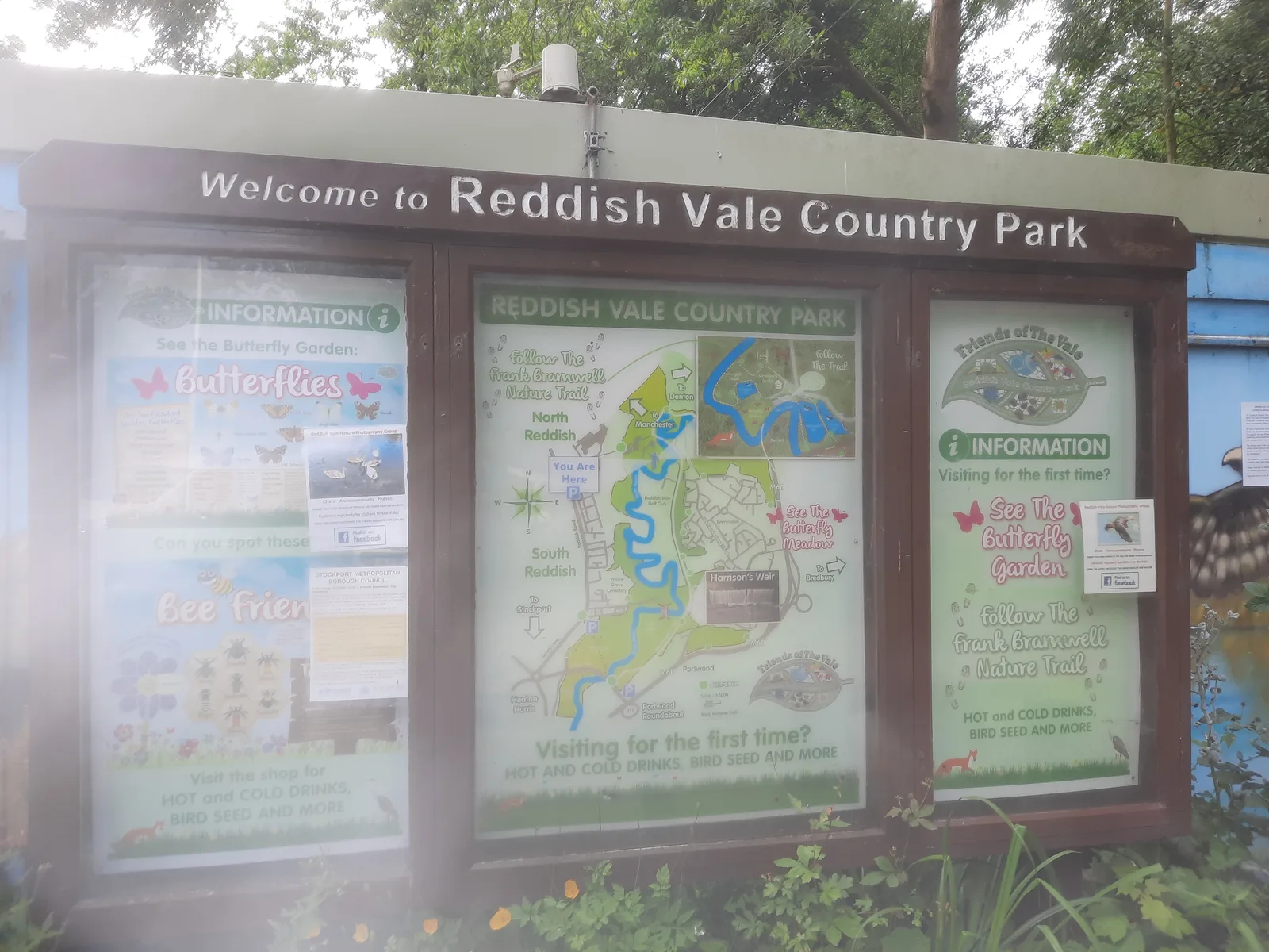 Interior at Reddish Vale Country Park Manchester — travel photo