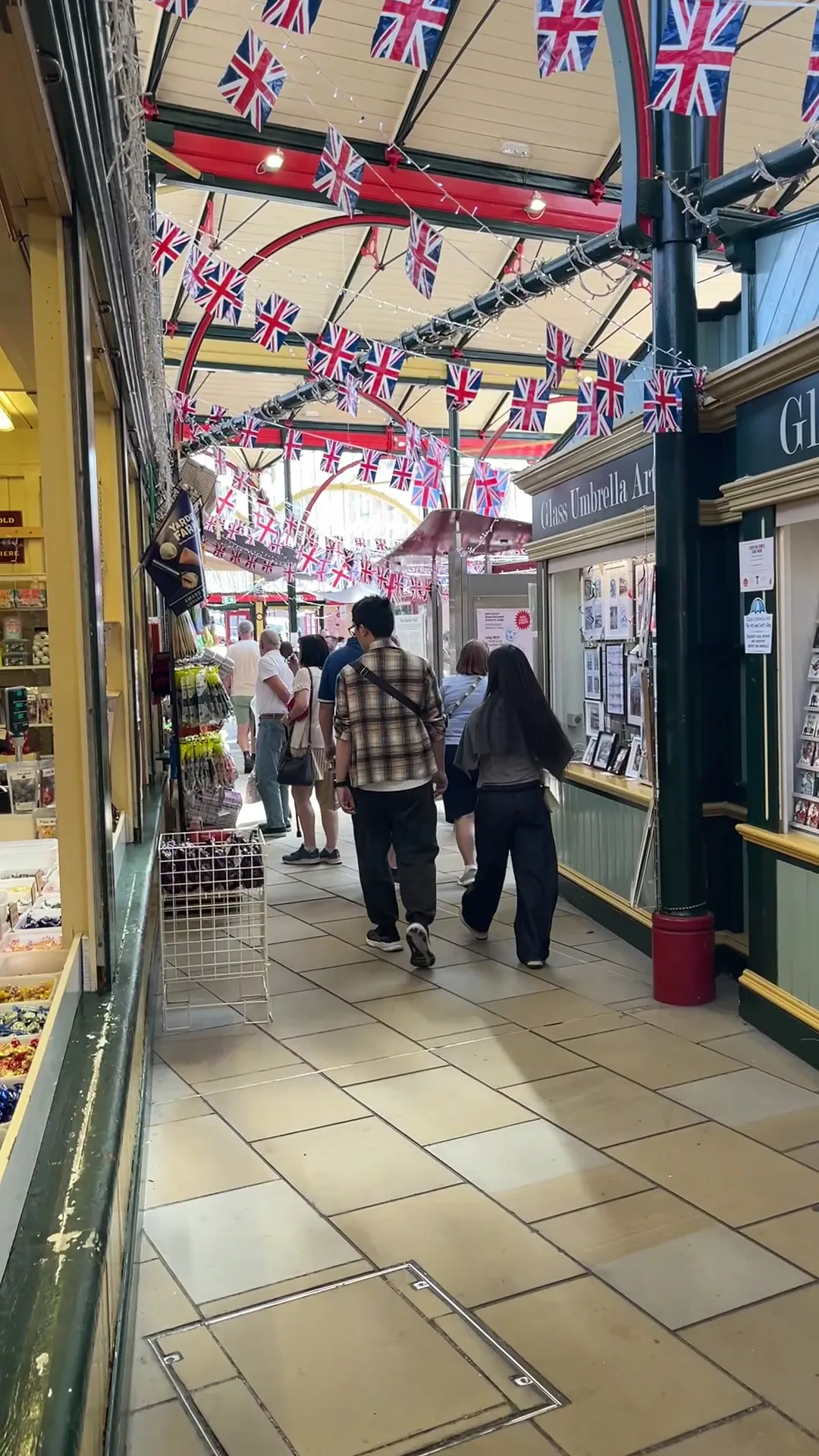Main view at Stockport Indoor Market Manchester — travel photo