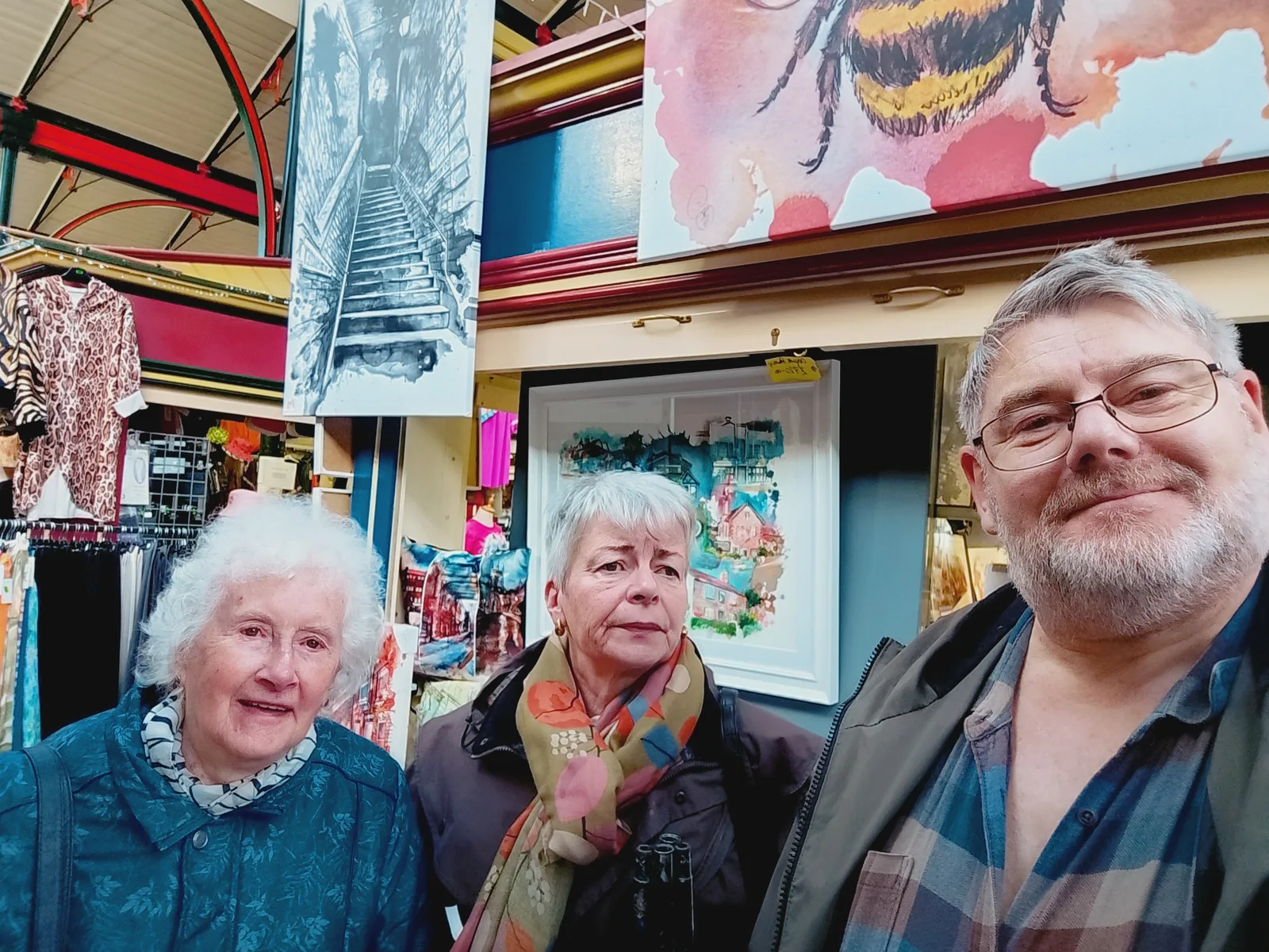 Details at Stockport Indoor Market Manchester — travel photo