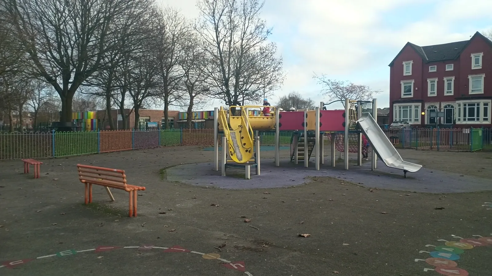 Main view at Swinton Grove Park Manchester — travel photo