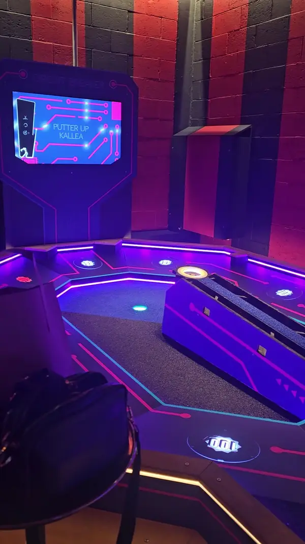 Interior at The CUBE Manchester - Putters - Urban Playground Manchester — travel photo