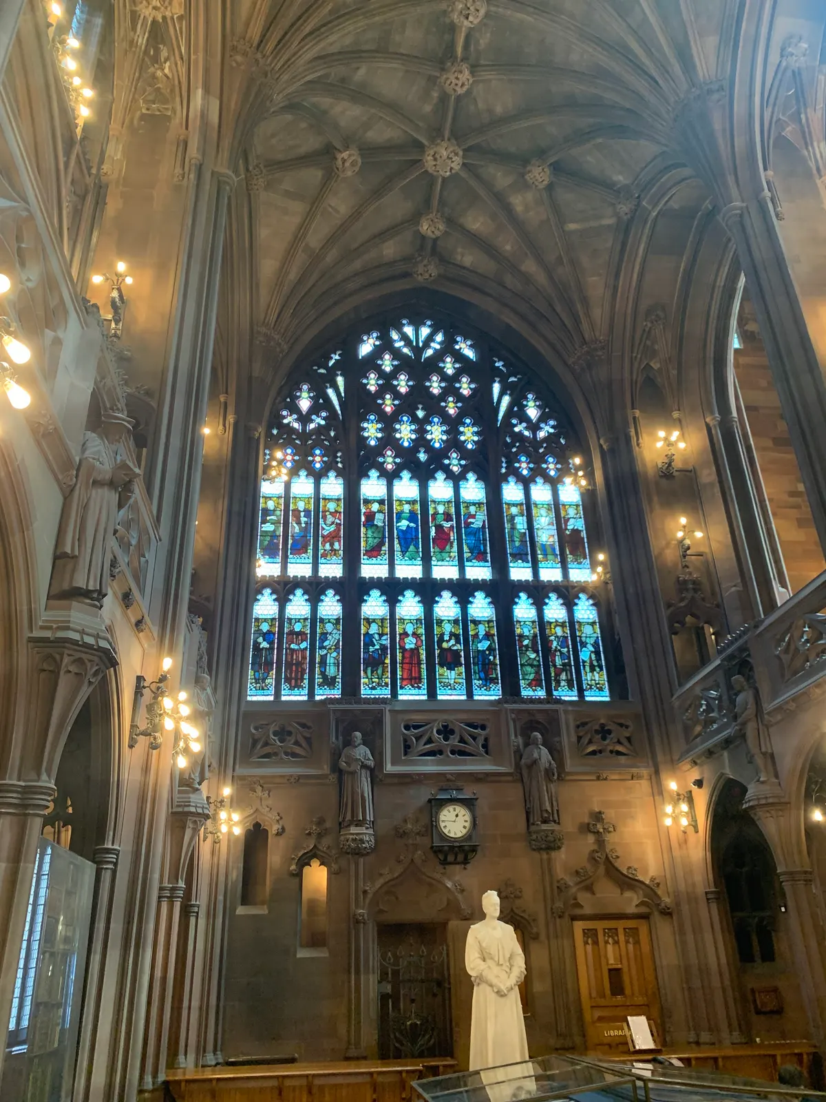Main view at The John Rylands Library Manchester — travel photo