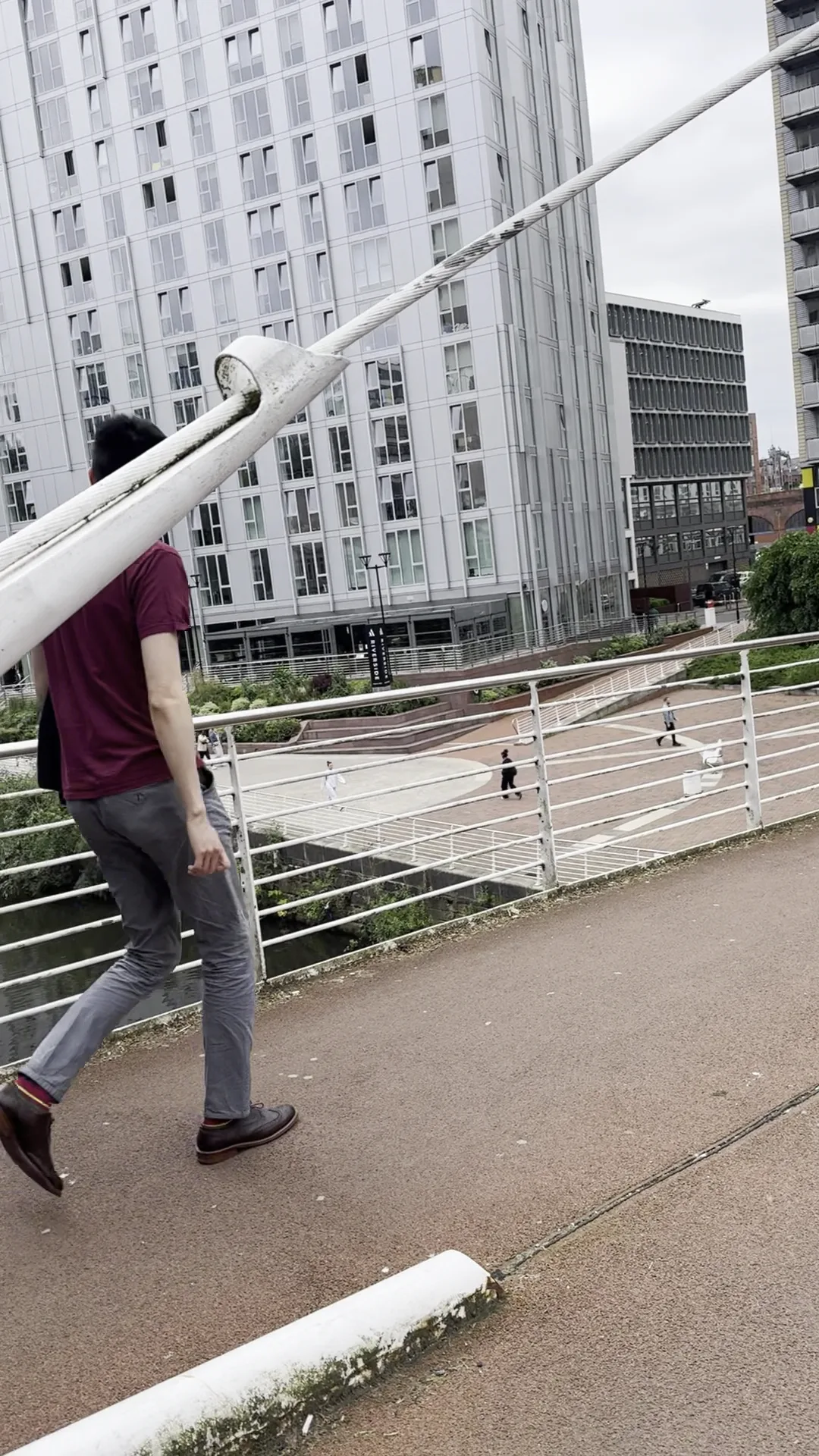 Main view at Trinity Bridge Manchester — travel photo