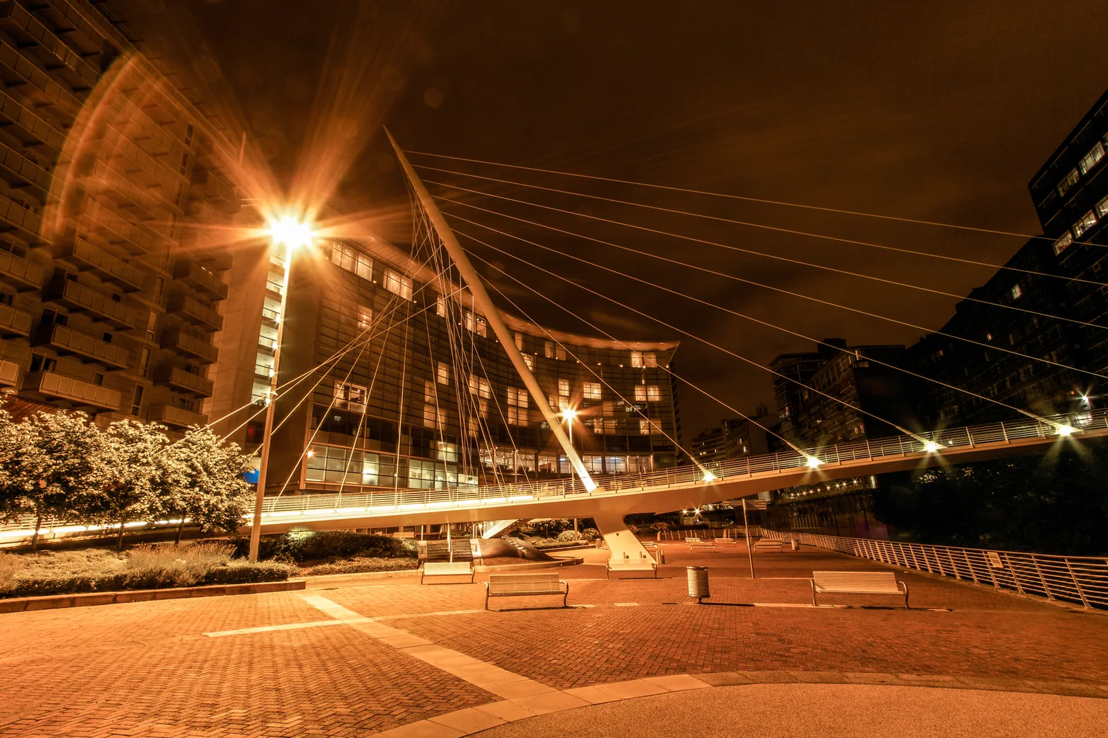 Interior at Trinity Bridge Manchester — travel photo