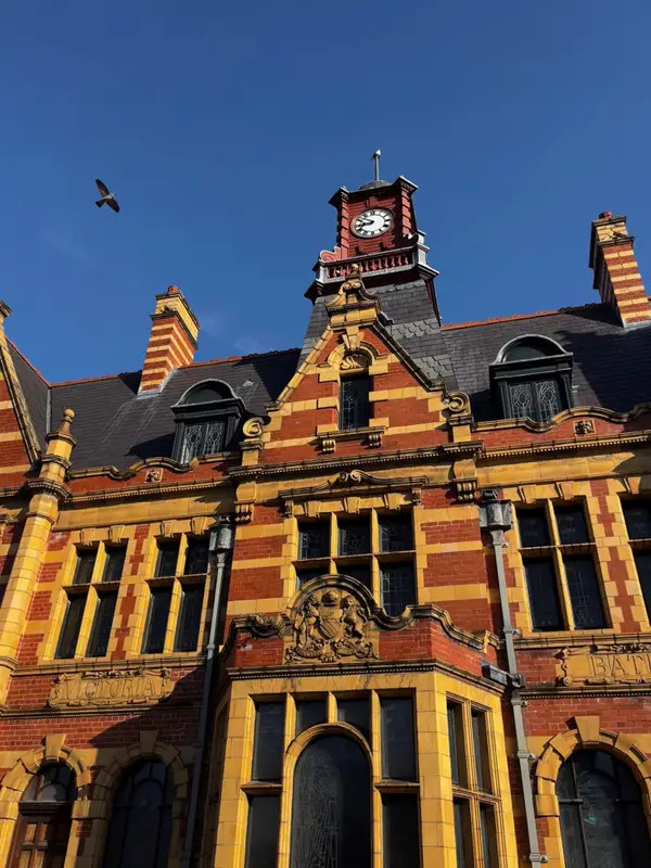 Details at Victoria Baths Manchester — travel photo