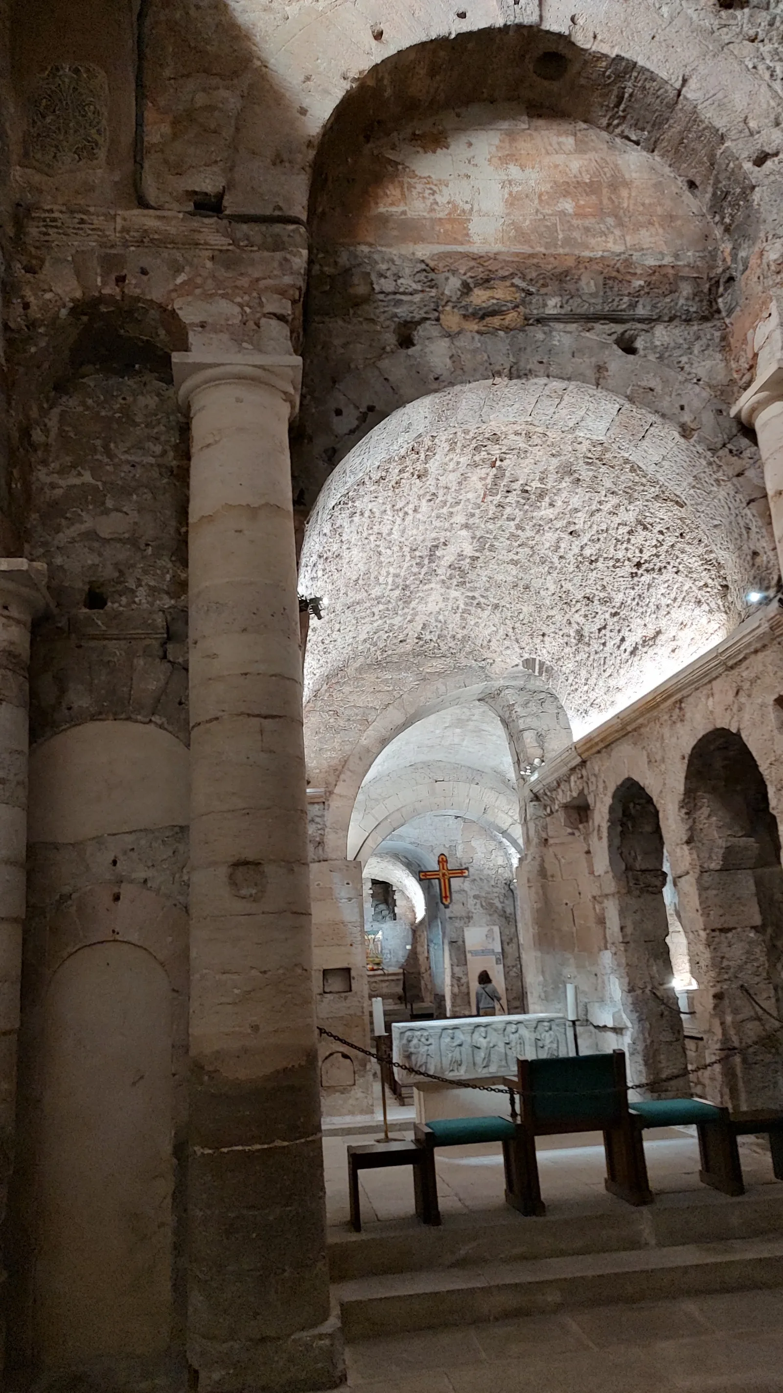 Atmosphere at Abbaye Saint-Victor Marseille — travel photo