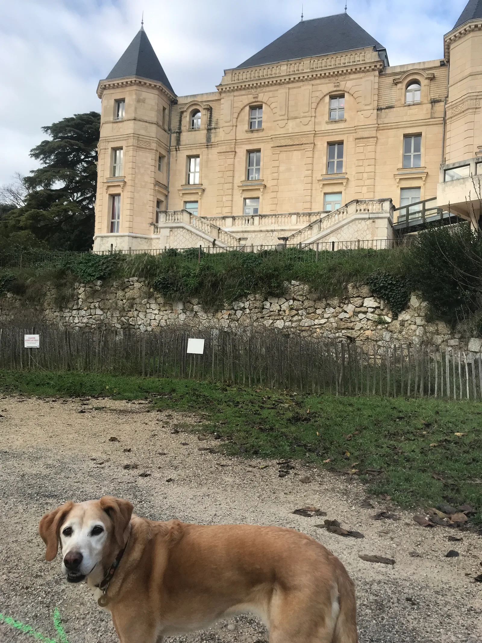 Atmosphere at Castle Park of Buzine Marseille — travel photo