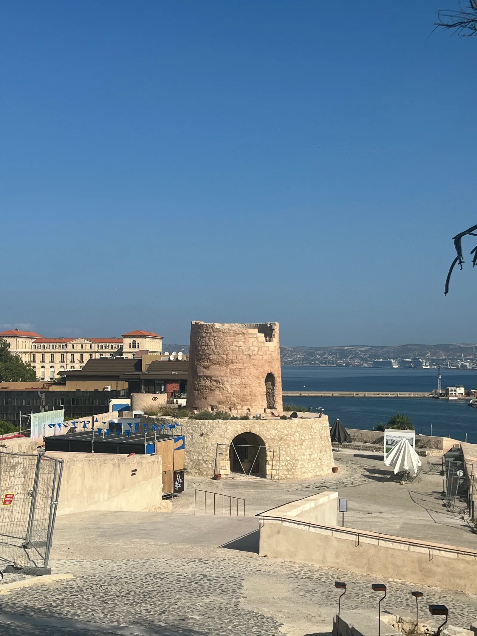 Interior at Citadelle de Marseille (Fort Saint-Nicolas) Marseille — travel photo