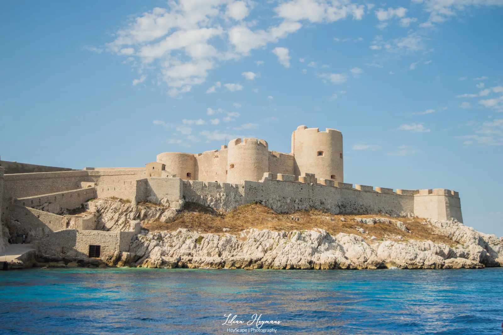 Main view at Fort de Ratonneau Marseille — travel photo