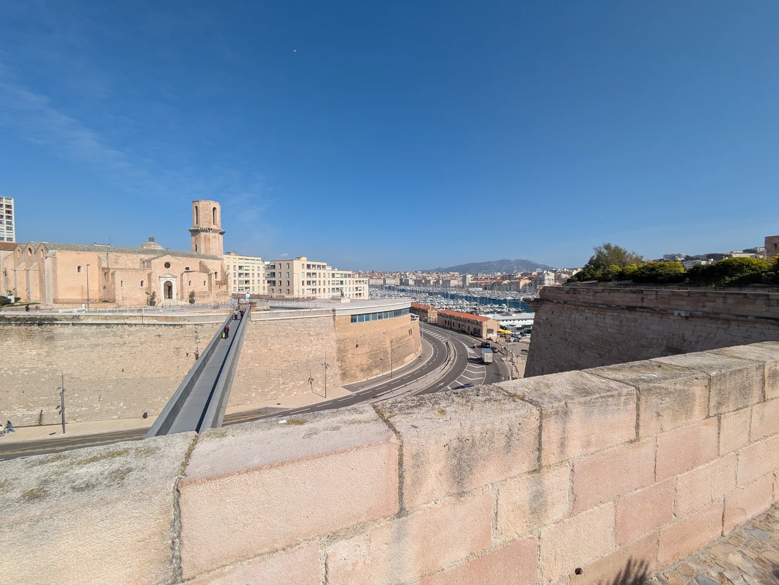 Atmosphere at Fort Saint-Jean Marseille — travel photo