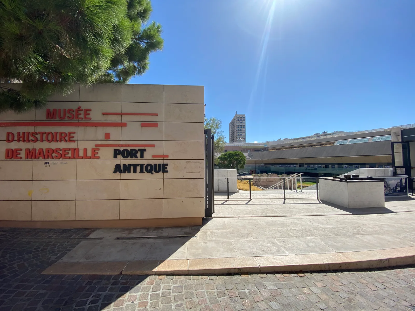 Main view at Marseille History Museum Marseille — travel photo