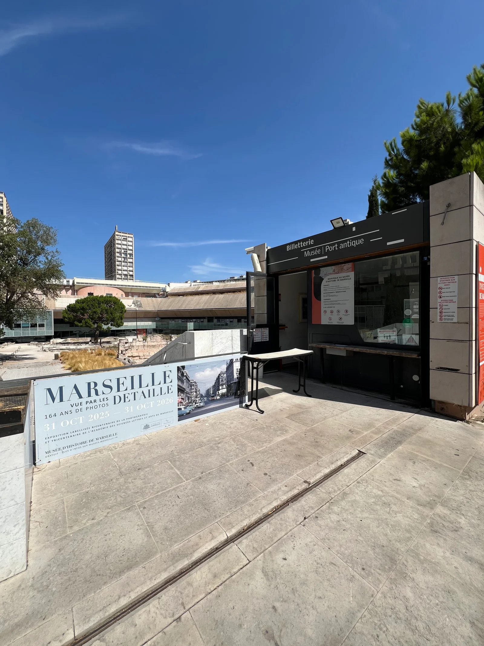 Interior at Marseille History Museum Marseille — travel photo