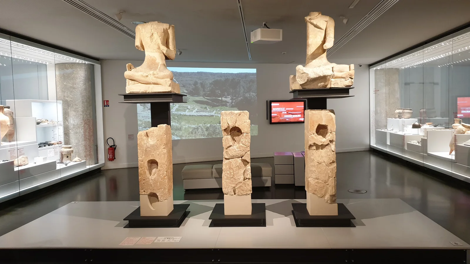 Atmosphere at Marseille History Museum Marseille — travel photo