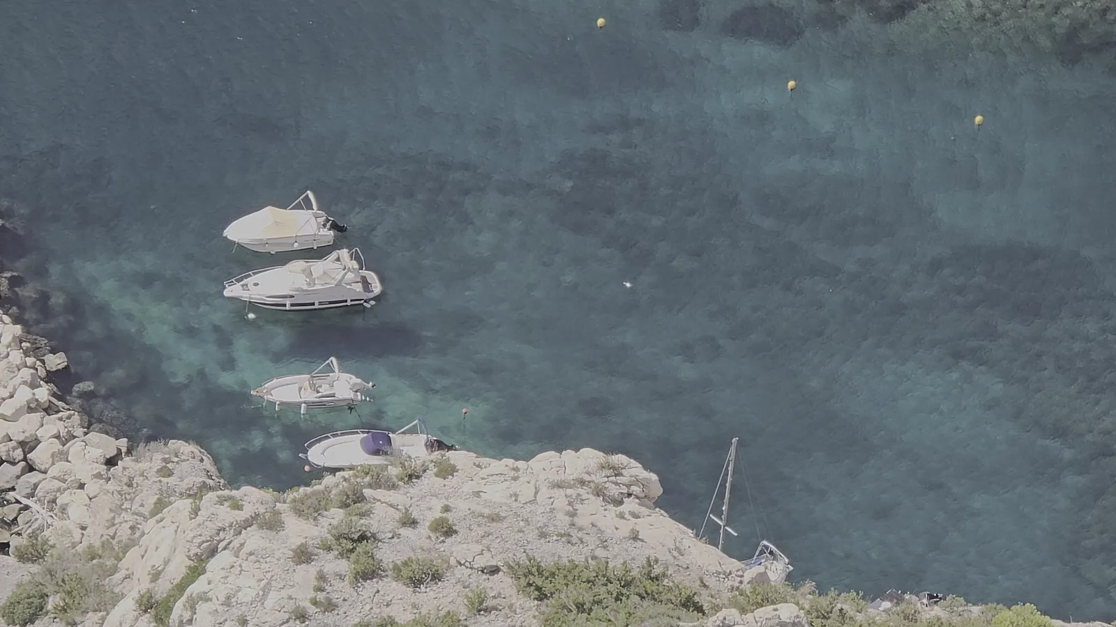 Details at Massif des Calanques Marseille — travel photo